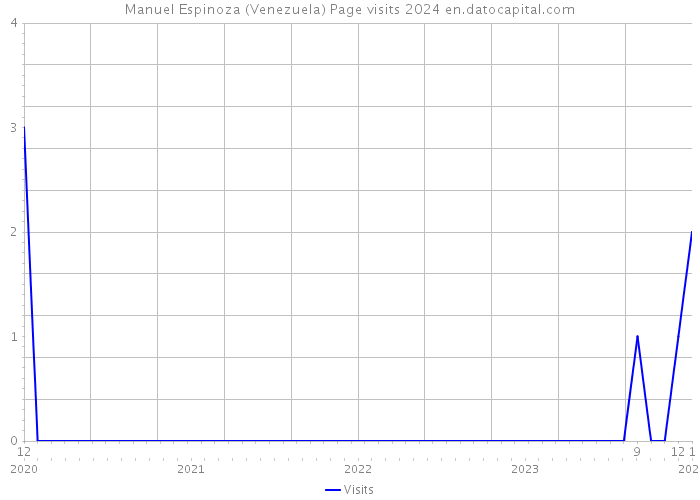 Manuel Espinoza (Venezuela) Page visits 2024 