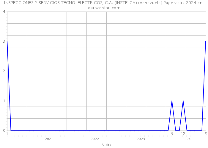 INSPECCIONES Y SERVICIOS TECNO-ELECTRICOS, C.A. (INSTELCA) (Venezuela) Page visits 2024 