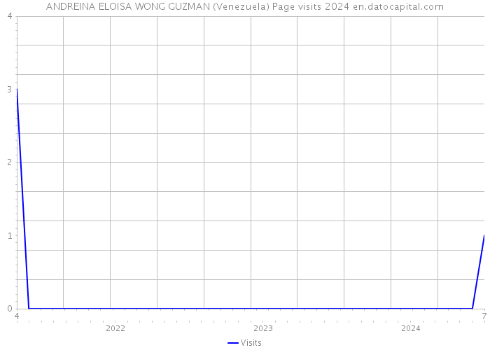 ANDREINA ELOISA WONG GUZMAN (Venezuela) Page visits 2024 