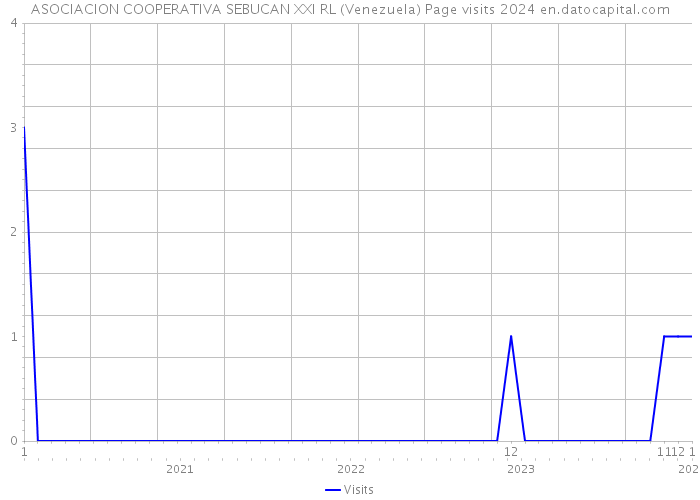 ASOCIACION COOPERATIVA SEBUCAN XXI RL (Venezuela) Page visits 2024 