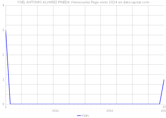YOEL ANTONIO ALVAREZ PINEDA (Venezuela) Page visits 2024 