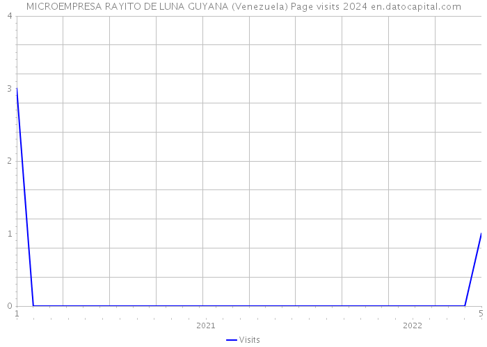 MICROEMPRESA RAYITO DE LUNA GUYANA (Venezuela) Page visits 2024 