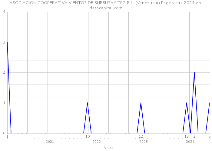ASOCIACION COOPERATIVA VIENTOS DE BURBUSAY TR2 R.L. (Venezuela) Page visits 2024 