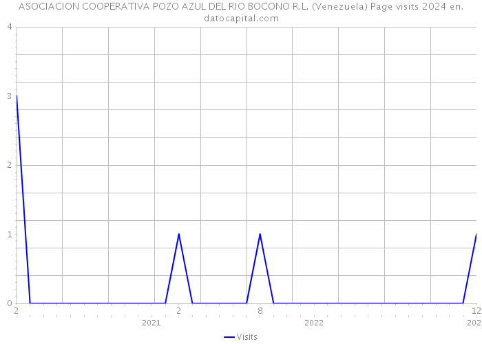 ASOCIACION COOPERATIVA POZO AZUL DEL RIO BOCONO R.L. (Venezuela) Page visits 2024 