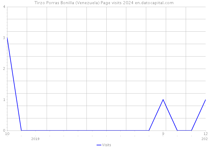 Tirzo Porras Bonilla (Venezuela) Page visits 2024 