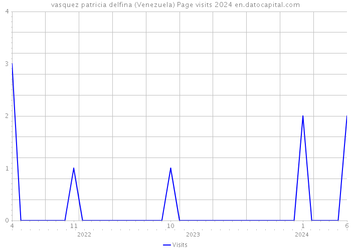 vasquez patricia delfina (Venezuela) Page visits 2024 