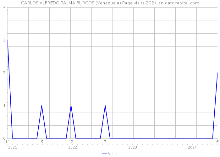 CARLOS ALFREDO PALMA BURGOS (Venezuela) Page visits 2024 
