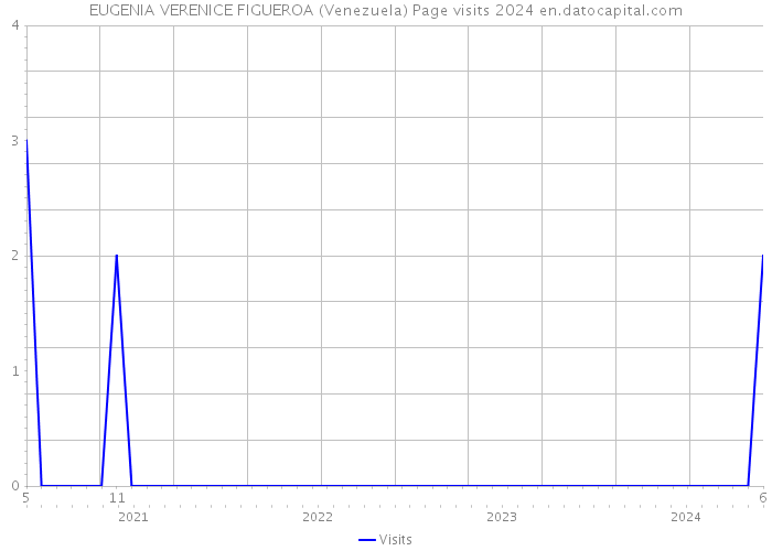 EUGENIA VERENICE FIGUEROA (Venezuela) Page visits 2024 