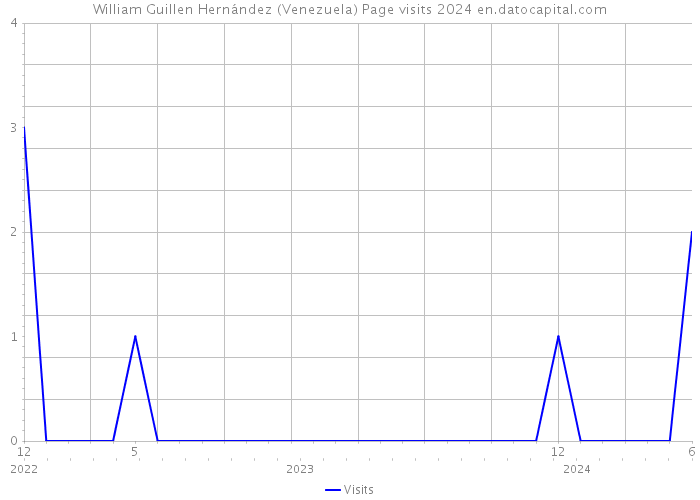 William Guillen Hernández (Venezuela) Page visits 2024 