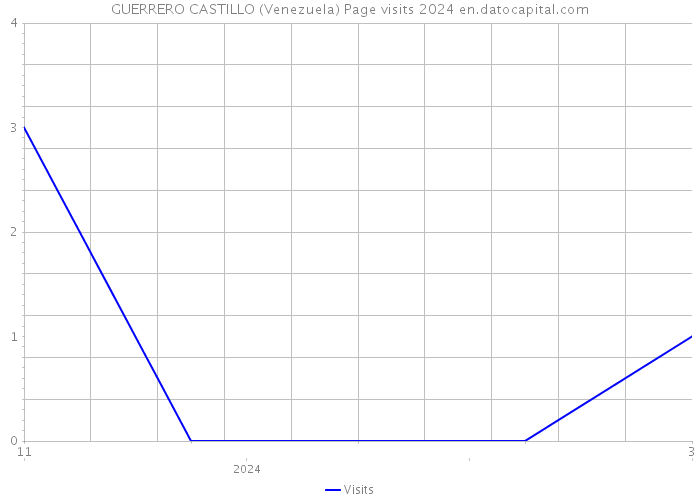 GUERRERO CASTILLO (Venezuela) Page visits 2024 