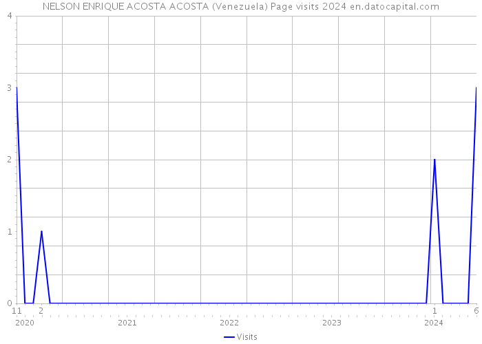 NELSON ENRIQUE ACOSTA ACOSTA (Venezuela) Page visits 2024 