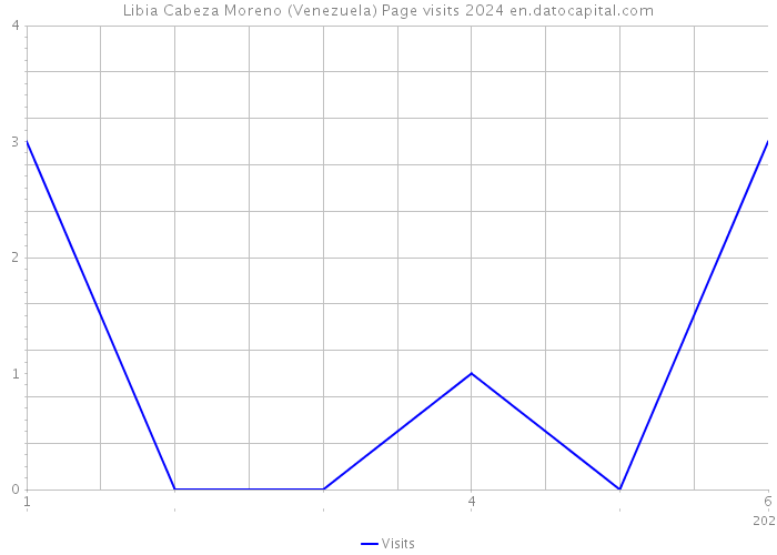 Libia Cabeza Moreno (Venezuela) Page visits 2024 