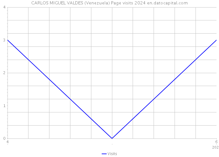 CARLOS MIGUEL VALDES (Venezuela) Page visits 2024 