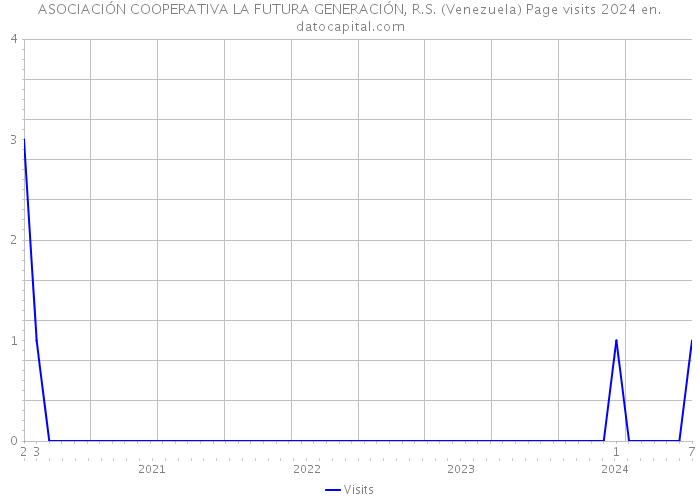 ASOCIACIÓN COOPERATIVA LA FUTURA GENERACIÓN, R.S. (Venezuela) Page visits 2024 