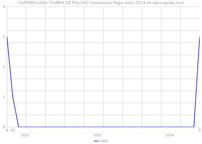CARMEN LUISA TAVERA DE PULGAR (Venezuela) Page visits 2024 
