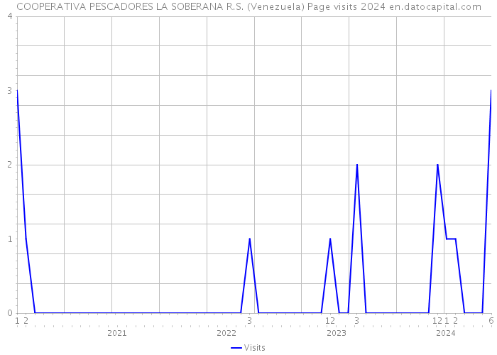 COOPERATIVA PESCADORES LA SOBERANA R.S. (Venezuela) Page visits 2024 