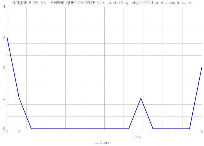 MARJORIE DEL VALLE HENRIQUEZ CHOPITE (Venezuela) Page visits 2024 