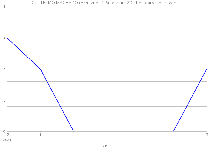 GUILLERMO MACHADO (Venezuela) Page visits 2024 