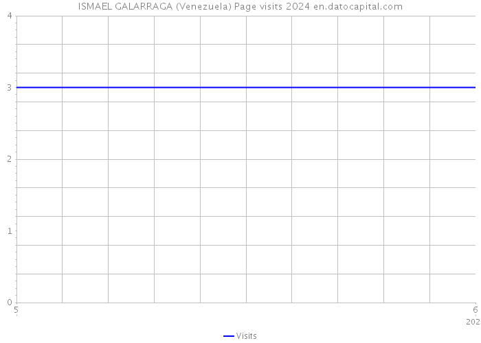 ISMAEL GALARRAGA (Venezuela) Page visits 2024 