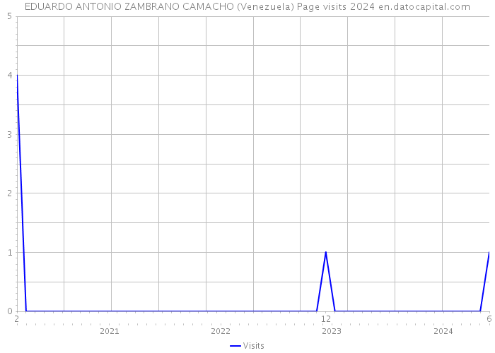 EDUARDO ANTONIO ZAMBRANO CAMACHO (Venezuela) Page visits 2024 