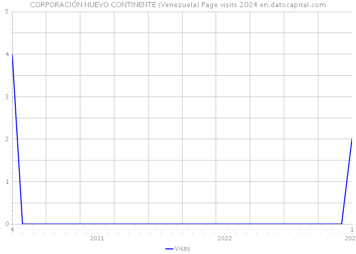 CORPORACIÓN NUEVO CONTINENTE (Venezuela) Page visits 2024 