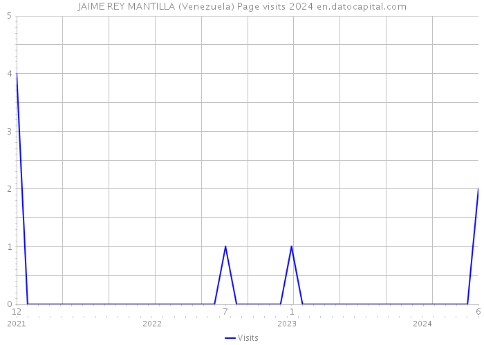 JAIME REY MANTILLA (Venezuela) Page visits 2024 
