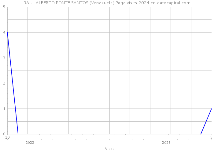 RAUL ALBERTO PONTE SANTOS (Venezuela) Page visits 2024 