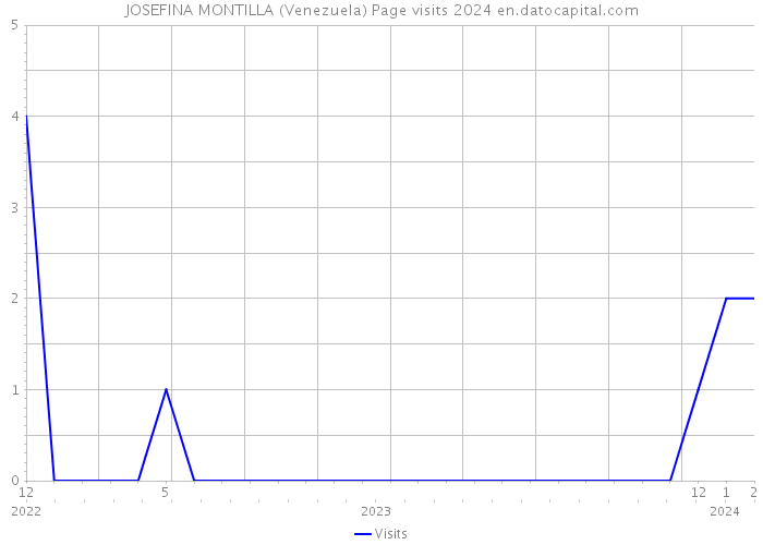 JOSEFINA MONTILLA (Venezuela) Page visits 2024 