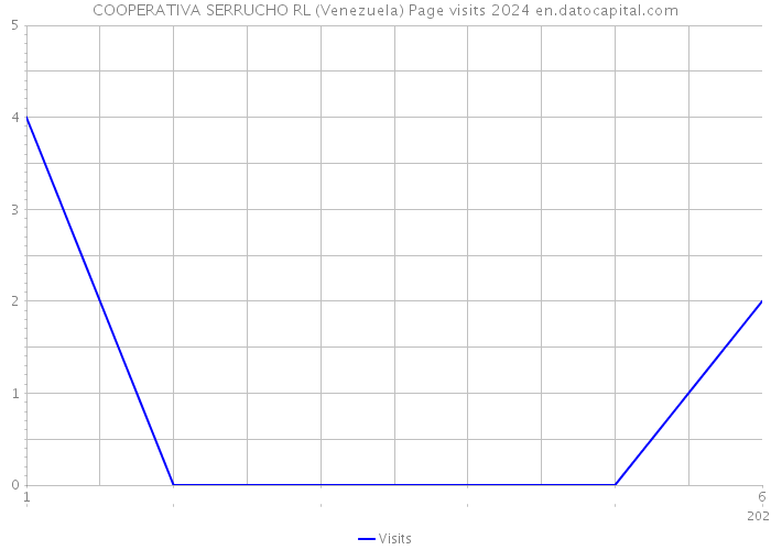 COOPERATIVA SERRUCHO RL (Venezuela) Page visits 2024 