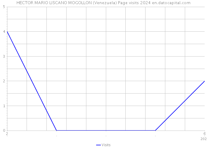 HECTOR MARIO LISCANO MOGOLLON (Venezuela) Page visits 2024 