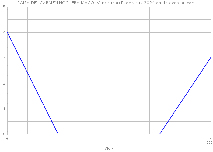 RAIZA DEL CARMEN NOGUERA MAGO (Venezuela) Page visits 2024 