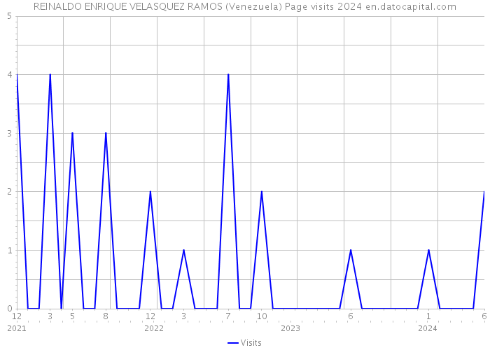 REINALDO ENRIQUE VELASQUEZ RAMOS (Venezuela) Page visits 2024 