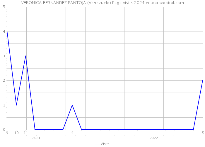 VERONICA FERNANDEZ PANTOJA (Venezuela) Page visits 2024 