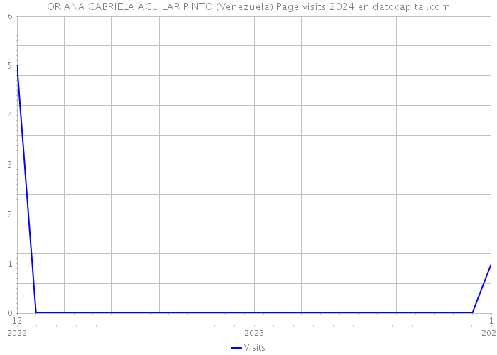 ORIANA GABRIELA AGUILAR PINTO (Venezuela) Page visits 2024 