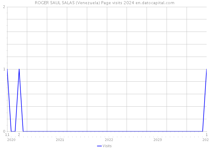 ROGER SAUL SALAS (Venezuela) Page visits 2024 
