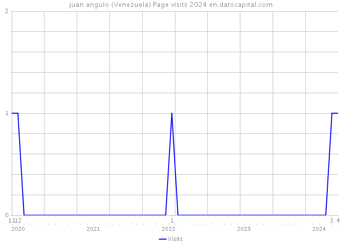 juan angulo (Venezuela) Page visits 2024 