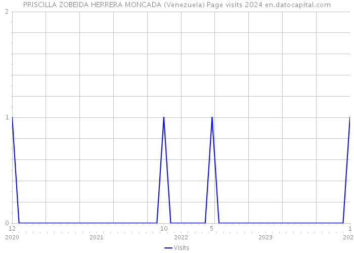 PRISCILLA ZOBEIDA HERRERA MONCADA (Venezuela) Page visits 2024 