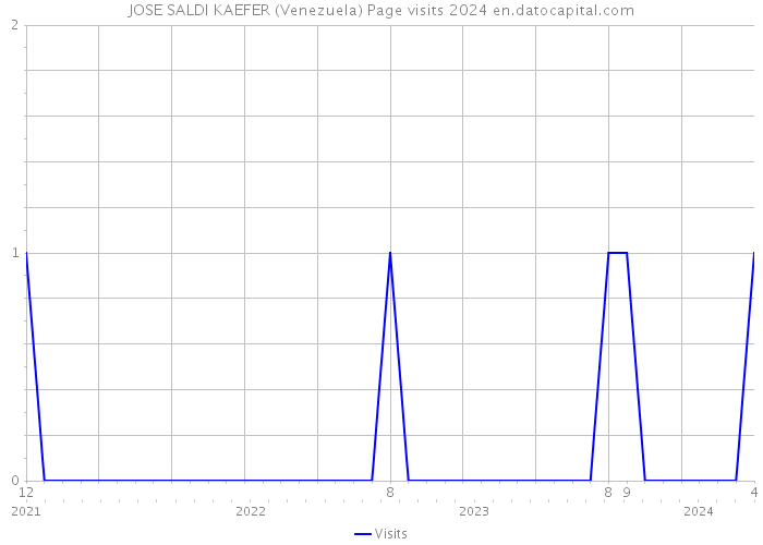 JOSE SALDI KAEFER (Venezuela) Page visits 2024 