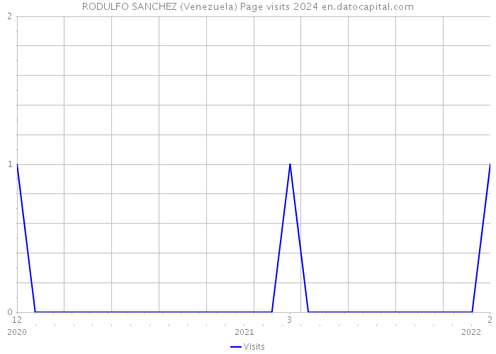 RODULFO SANCHEZ (Venezuela) Page visits 2024 