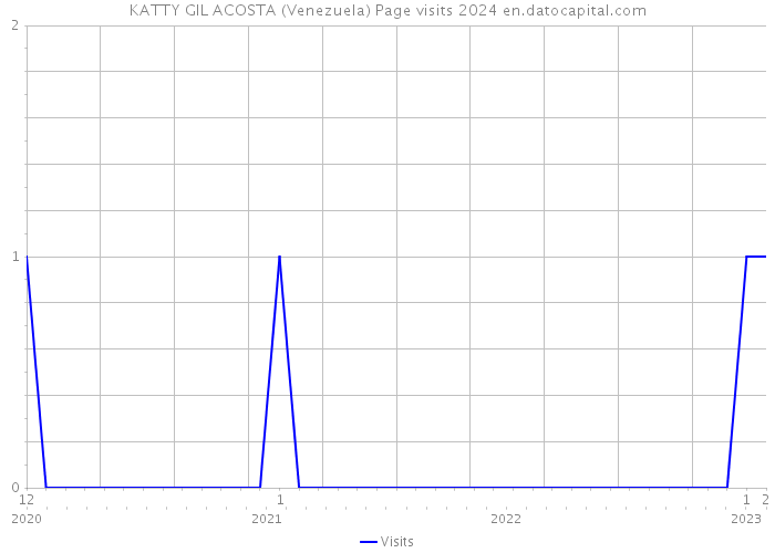KATTY GIL ACOSTA (Venezuela) Page visits 2024 