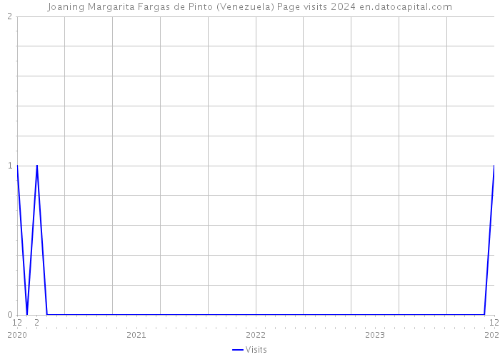 Joaning Margarita Fargas de Pinto (Venezuela) Page visits 2024 