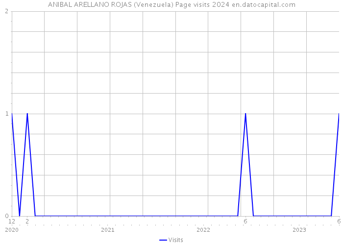 ANIBAL ARELLANO ROJAS (Venezuela) Page visits 2024 