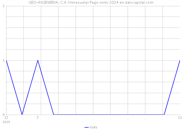 GEO-INGENIERIA, C.A (Venezuela) Page visits 2024 