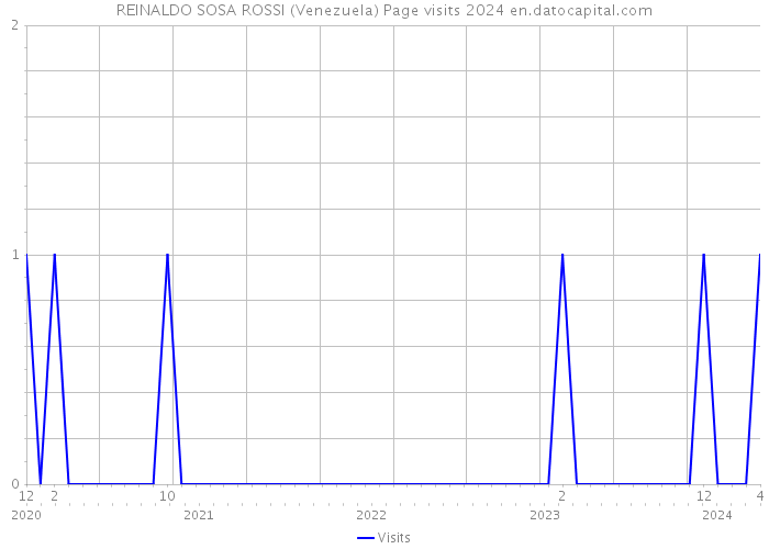 REINALDO SOSA ROSSI (Venezuela) Page visits 2024 