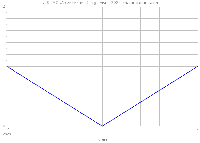 LUIS PAGUA (Venezuela) Page visits 2024 
