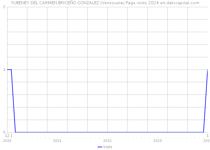 YUBENEY DEL CARMEN BRICEÑO GONZALEZ (Venezuela) Page visits 2024 