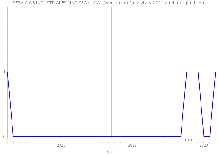 SERVICIOS INDUSTRIALES MADISSON, C.A. (Venezuela) Page visits 2024 