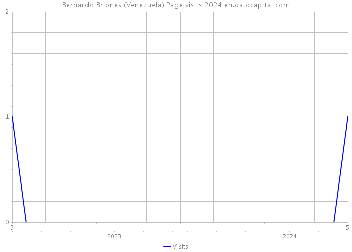 Bernardo Briones (Venezuela) Page visits 2024 