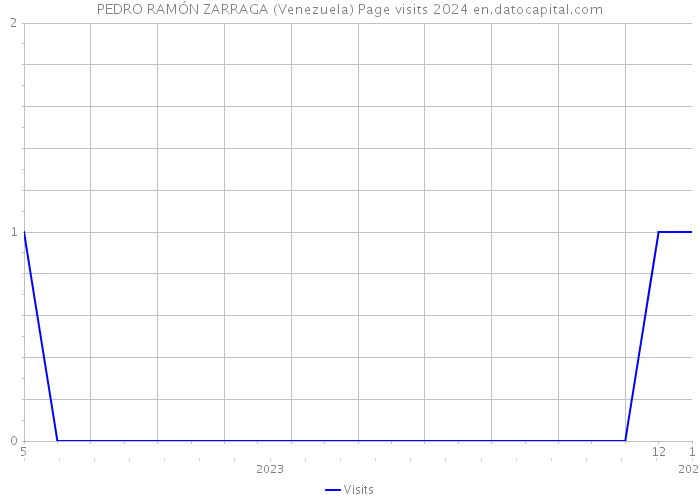 PEDRO RAMÓN ZARRAGA (Venezuela) Page visits 2024 