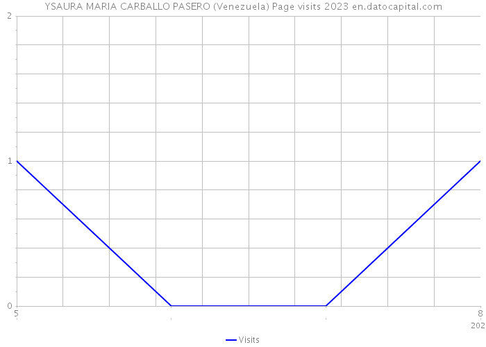 YSAURA MARIA CARBALLO PASERO (Venezuela) Page visits 2023 